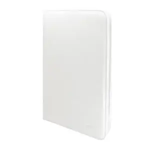 Ultra Pro: Vivid White 9-Pocket Zippered PRO-Binder