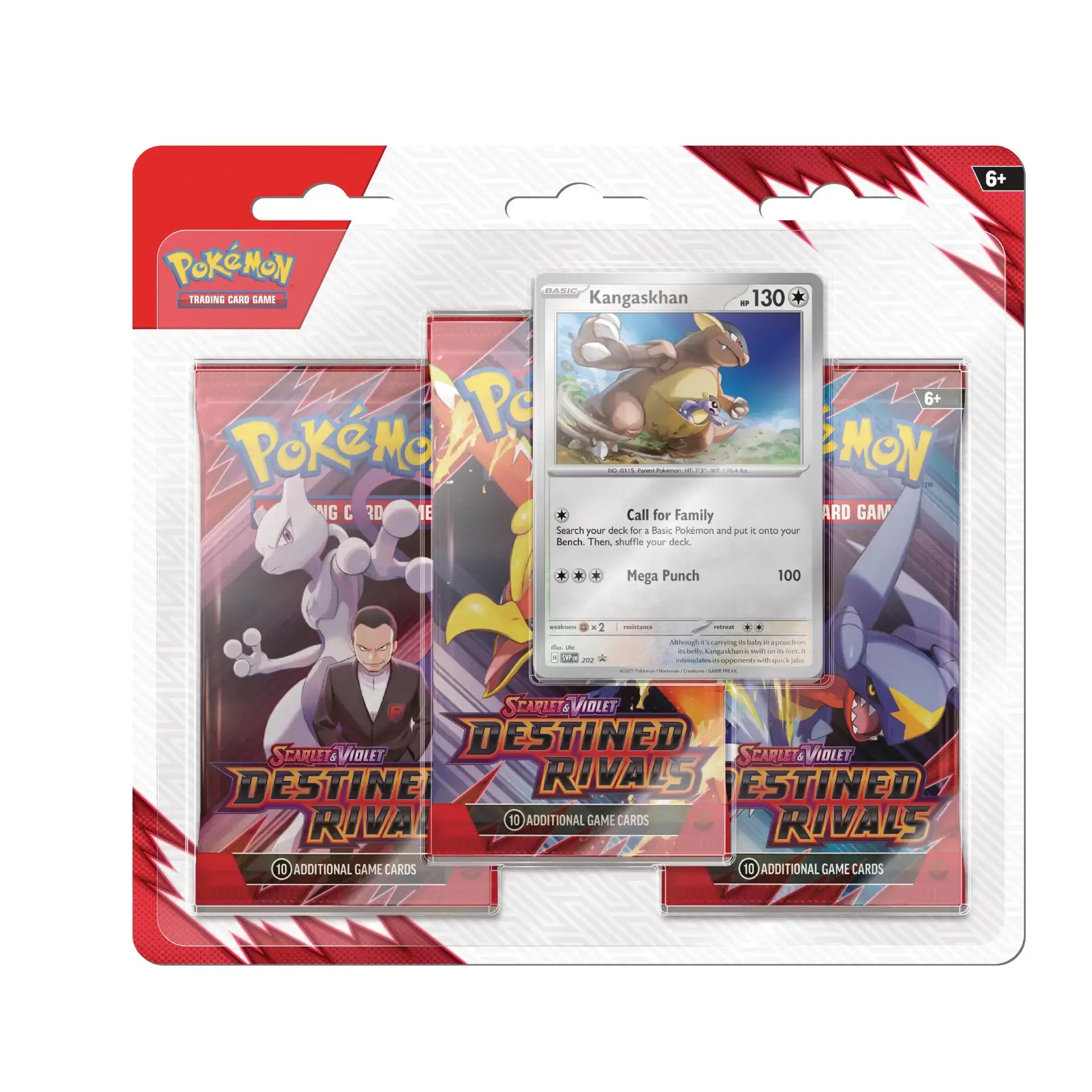 Destined Rivals 3-Pack Blister (Kangaskhan Promo)