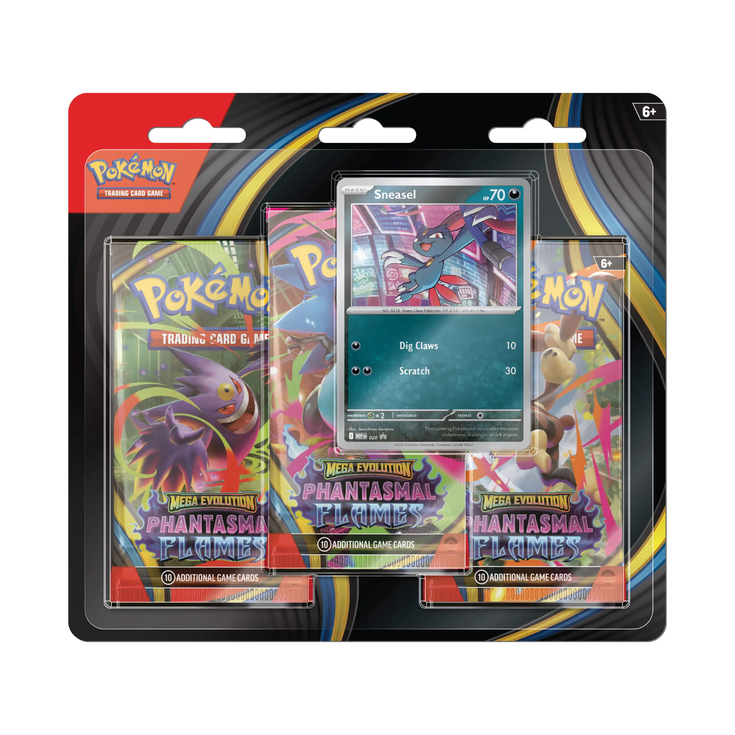 Phantasmal Flames 3-Pack Blister (Sneasel Promo)