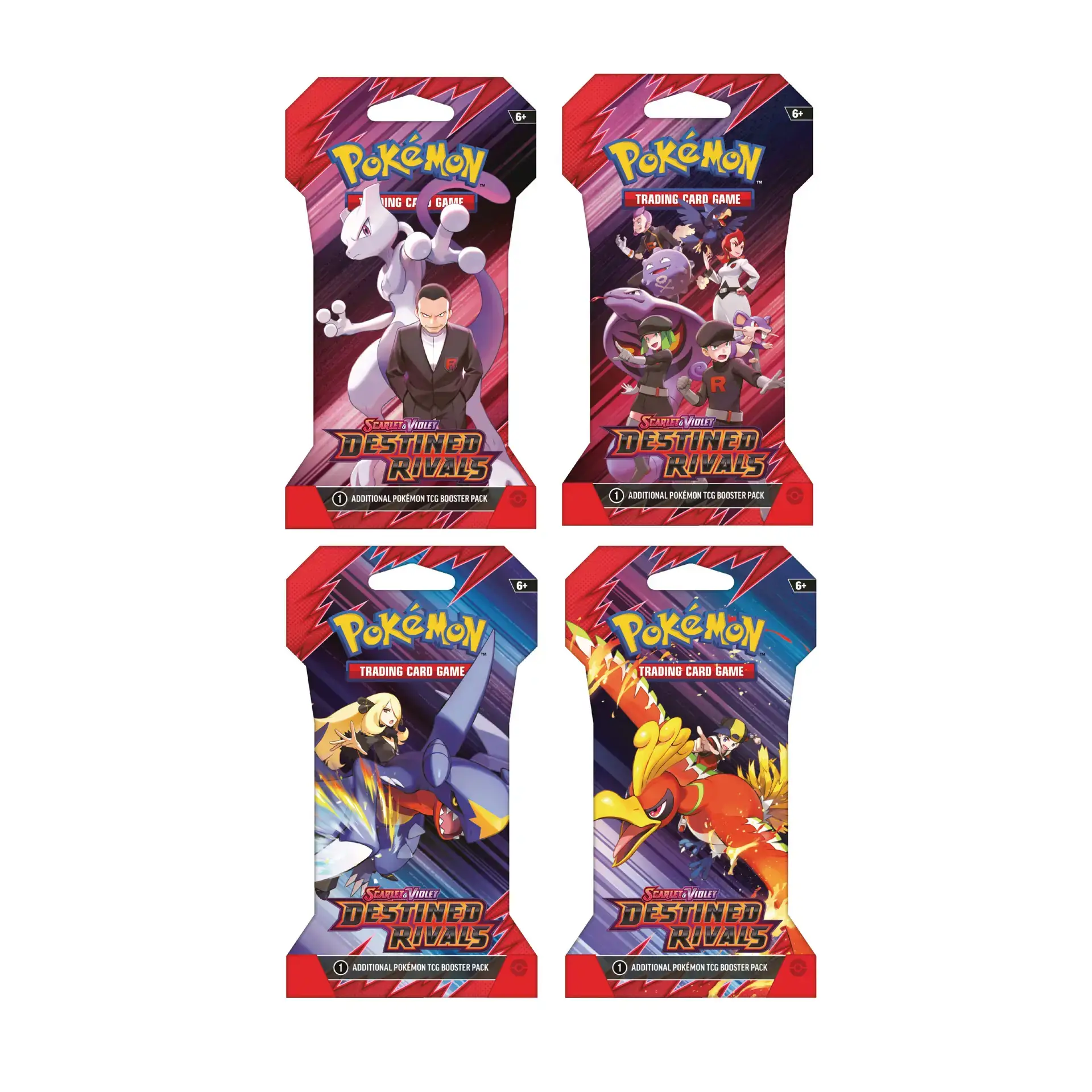 Destined Rivals Sleeved Booster Art Set