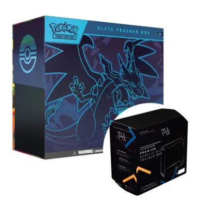 Phantasmal Flames Elite Trainer Box + The Acrylic Case ETB Case Bundle