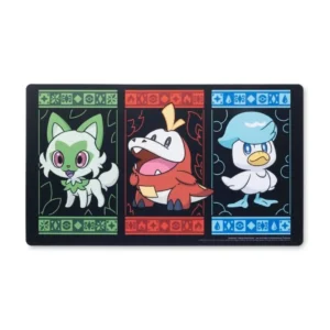 Pokémon Center Playmat: Sprigatito, Fuecoco & Quaxly