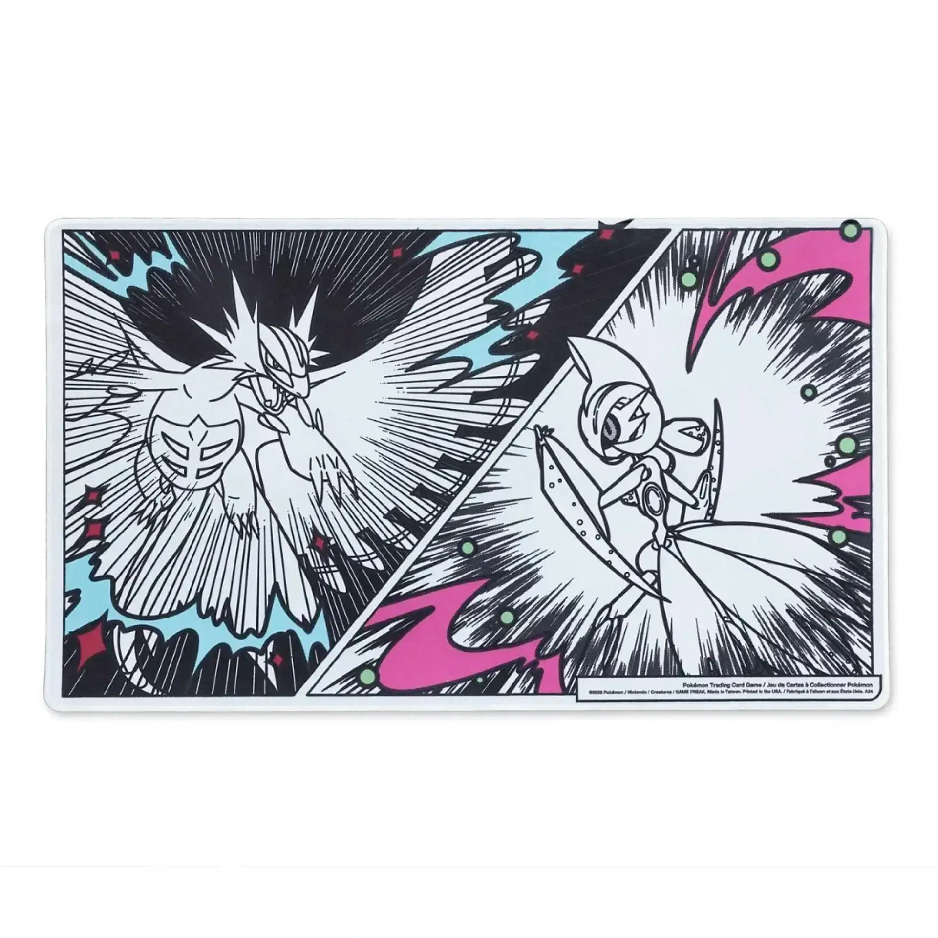 Pokémon Center Playmat: Roaring Moon & Iron Valiant