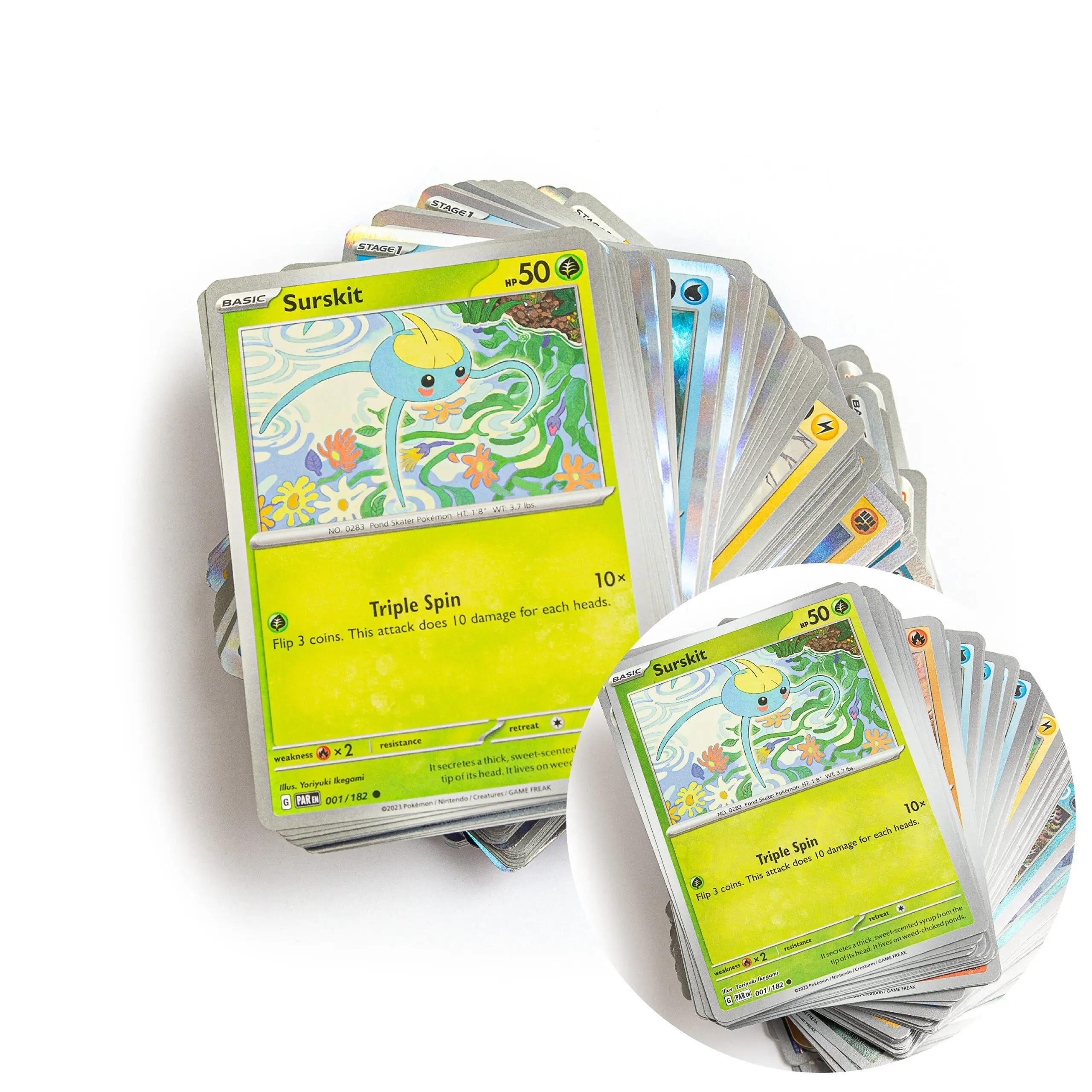 Pokémon Set bundle – Paradox Rift (Regular + Reverse)
