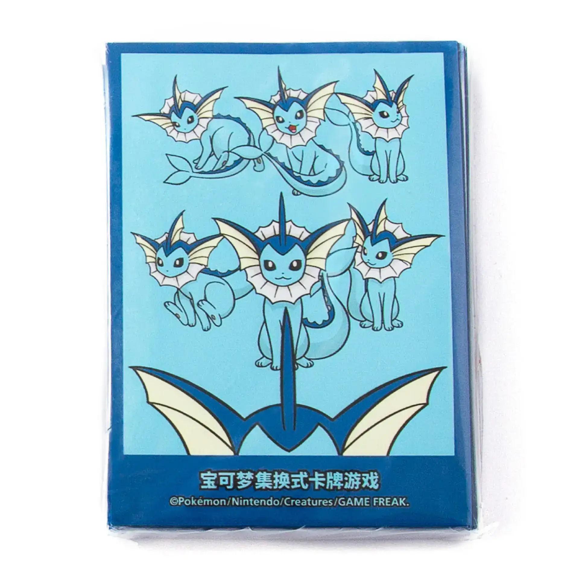 Pokemon Card Sleeves: Chinese Vaporeon Sleeves