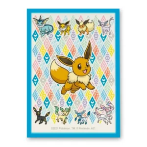 Pokémon Center Sleeves: Eevee Prismatic (Blue Background)