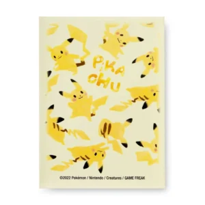 Pokémon Center Sleeves: Pikachu Allover Card Sleeves
