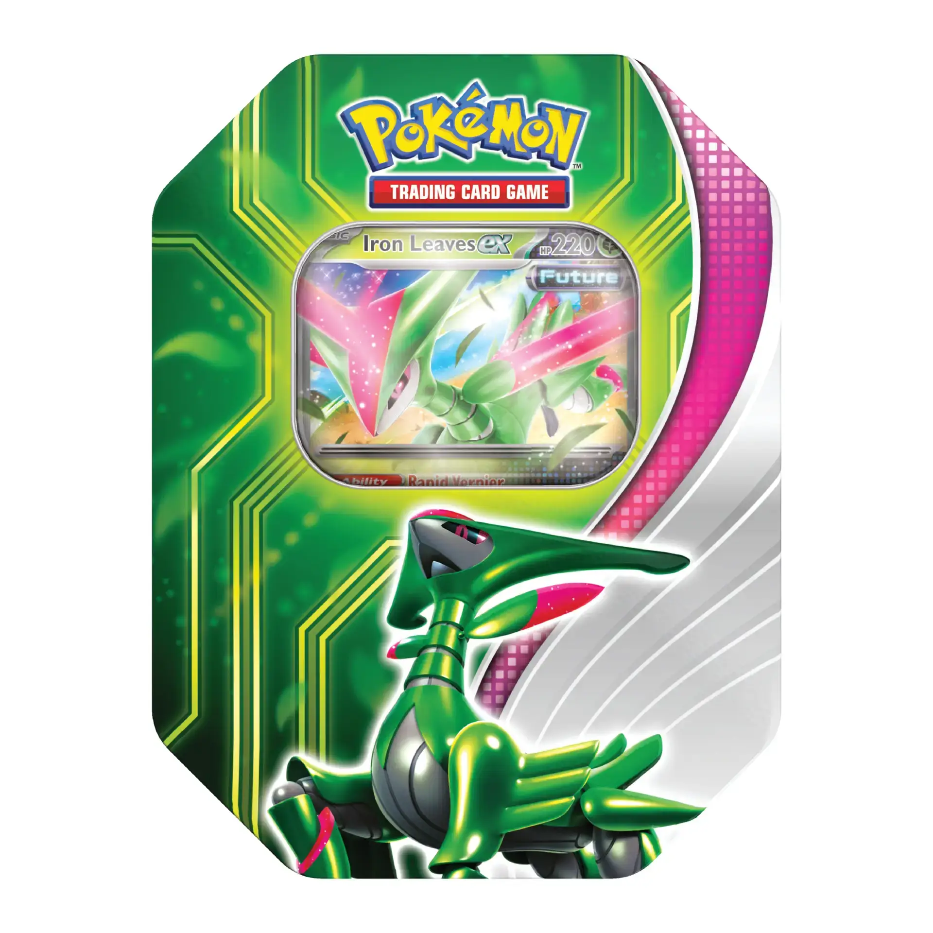 Pokémon TCG: Paradox Clash Iron Leaves Tin