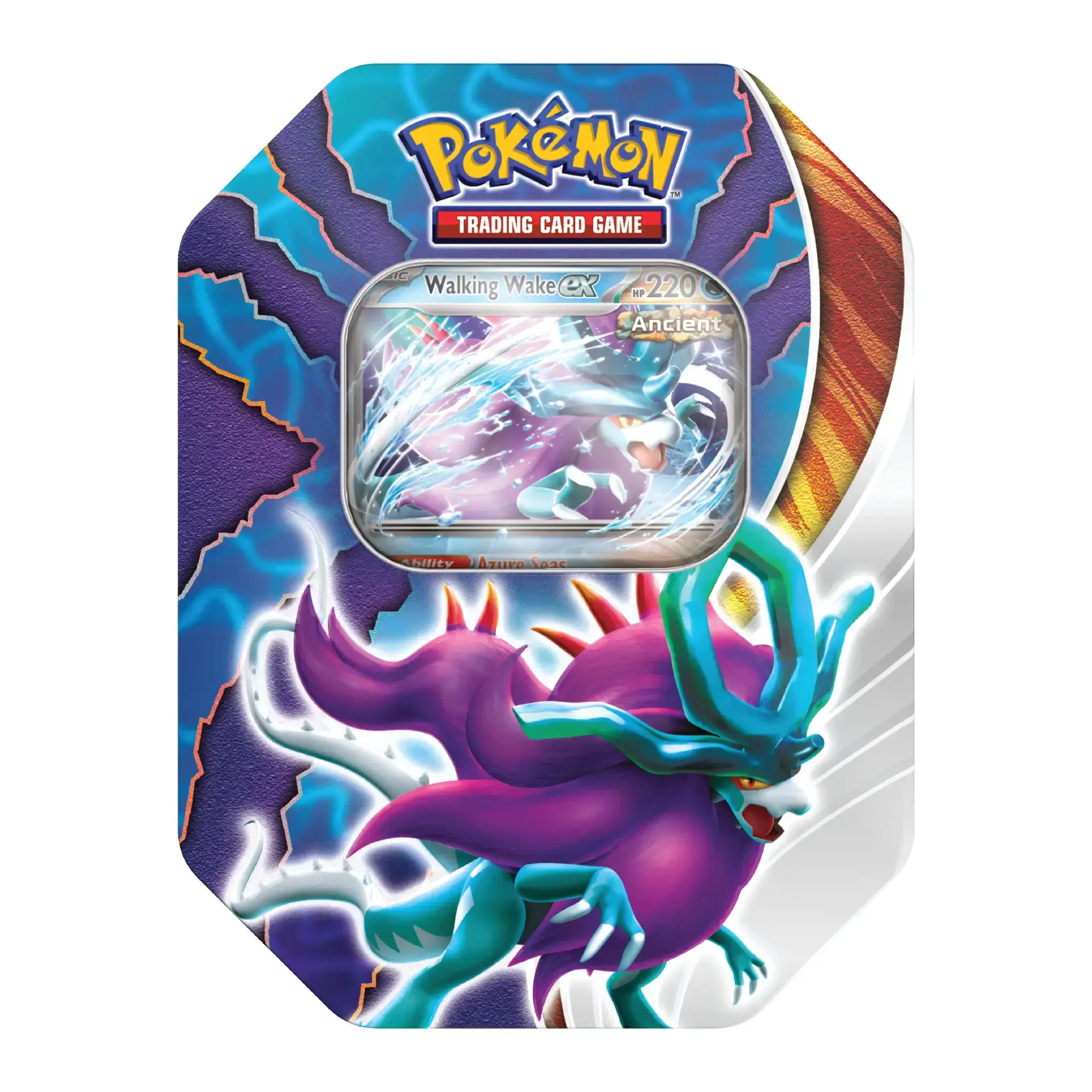 Pokémon TCG: Paradox Clash Walking Wake Tin