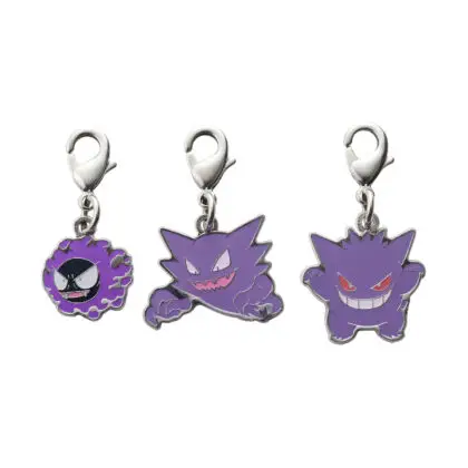 Gastly, Haunter and Gengar Metal Charm