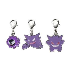 Gastly, Haunter and Gengar Metal Charm
