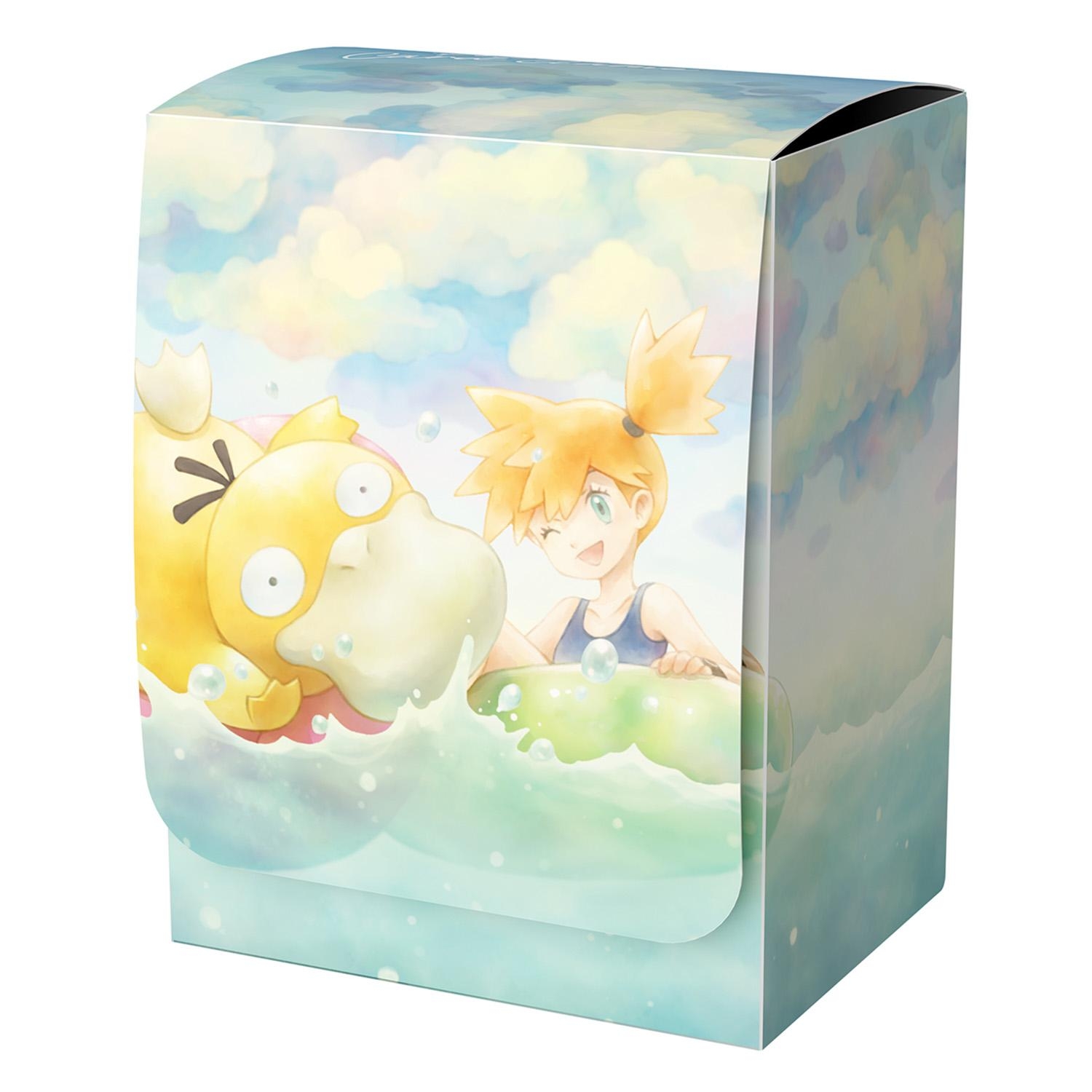 Pokemon Center Japan Deck Box: Heat Wave Arena: Misty & Psyduck Deck Box