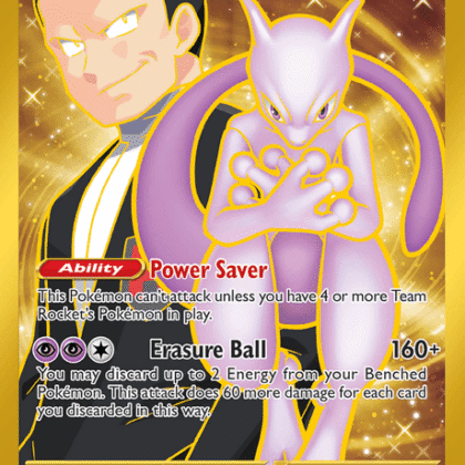 Team Rocket's Mewtwo ex (DRI 240)