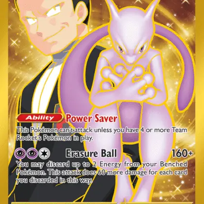 Team Rocket's Mewtwo ex (DRI 240)