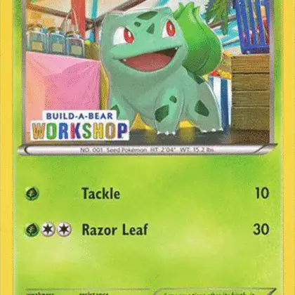 Bulbasaur (DEX 1) (Build A Bear Stamp)