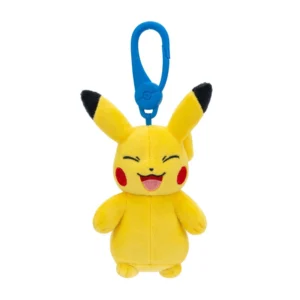 Pikachu Happy Plush Key Chain