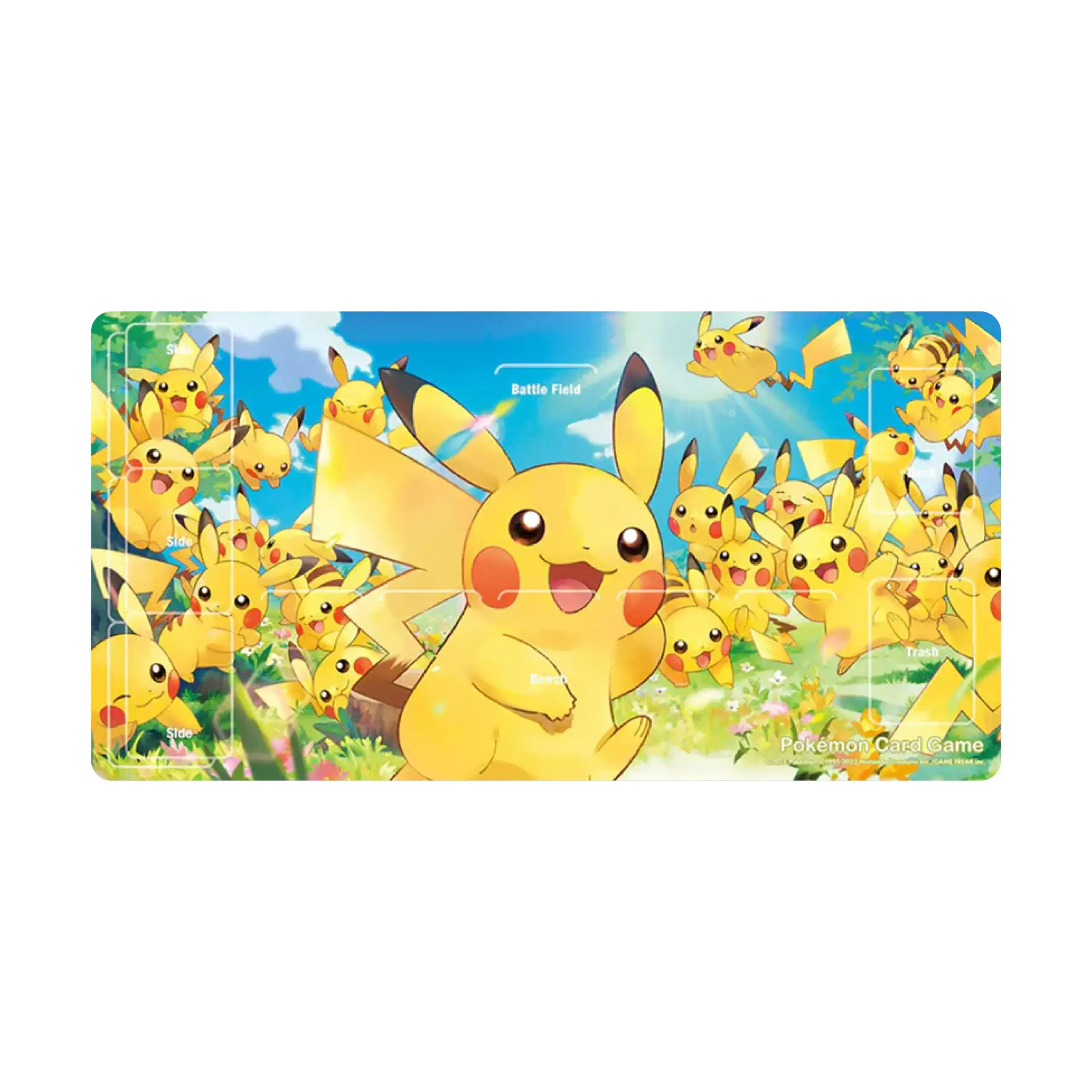 Pokemon Center Japan Playmat: Pikachu Large Collection