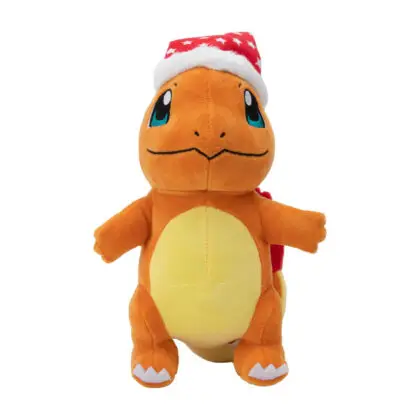Charmander with Christmas Hat Plush 20 cm