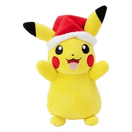 Pikachu with Christmas Hat Plush 20 cm