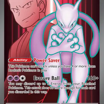 Team Rocket's Mewtwo ex (DRI 213)
