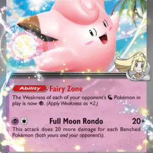 Lillie's Clefairy ex (JTG 056)