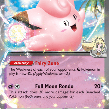 Lillie's Clefairy ex (JTG 056)