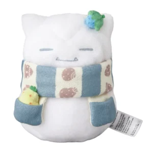 Snorlax Snowman Plush 12cm