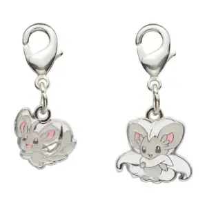 Minccino and Cinccino Metal Charm