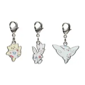 Togepi, Togetic and Togekiss Metal Charm