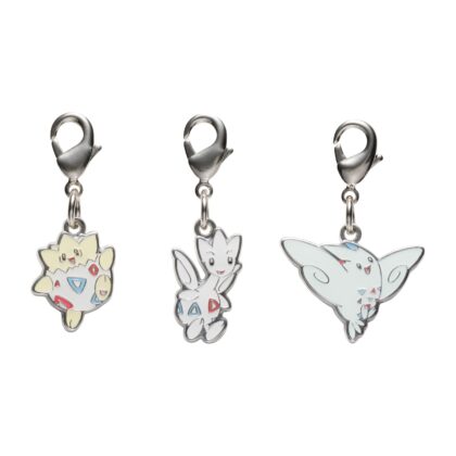 Togepi, Togetic and Togekiss Metal Charm