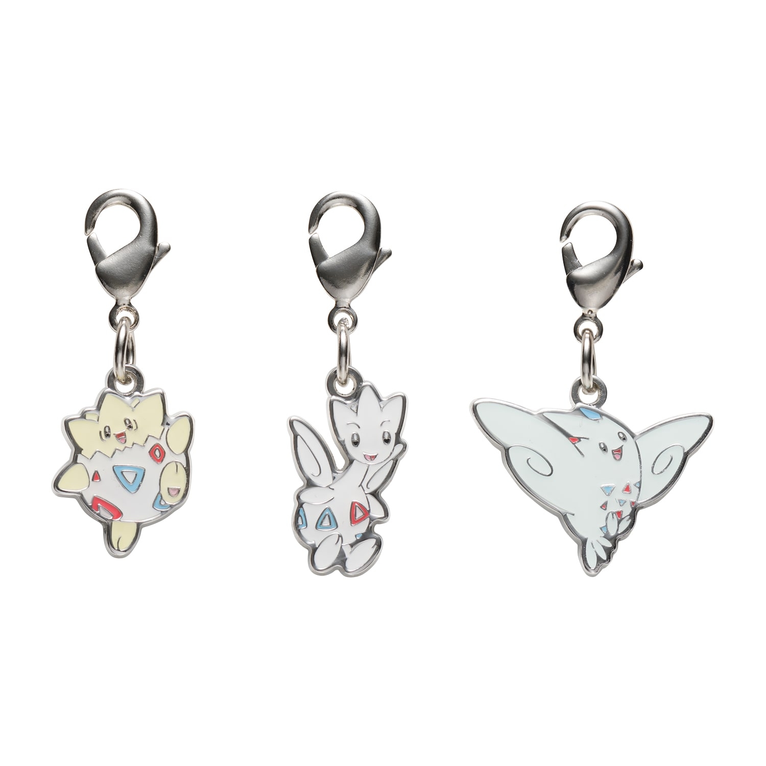 Togepi, Togetic and Togekiss Metal Charm