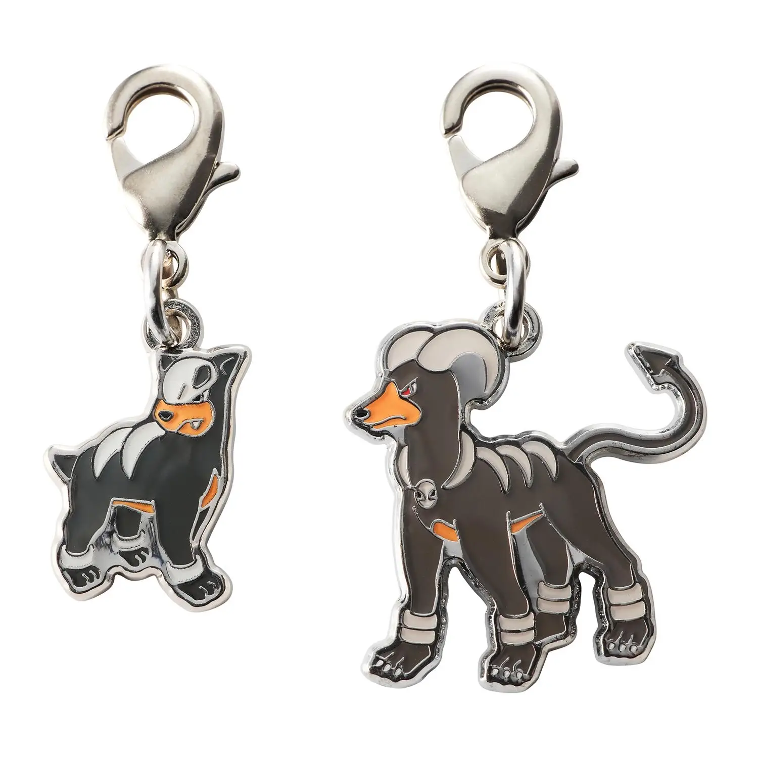 Houndour and Houndoom Metal Charm