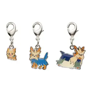 Lillipup, Herdier and Stoutland Metal Charm