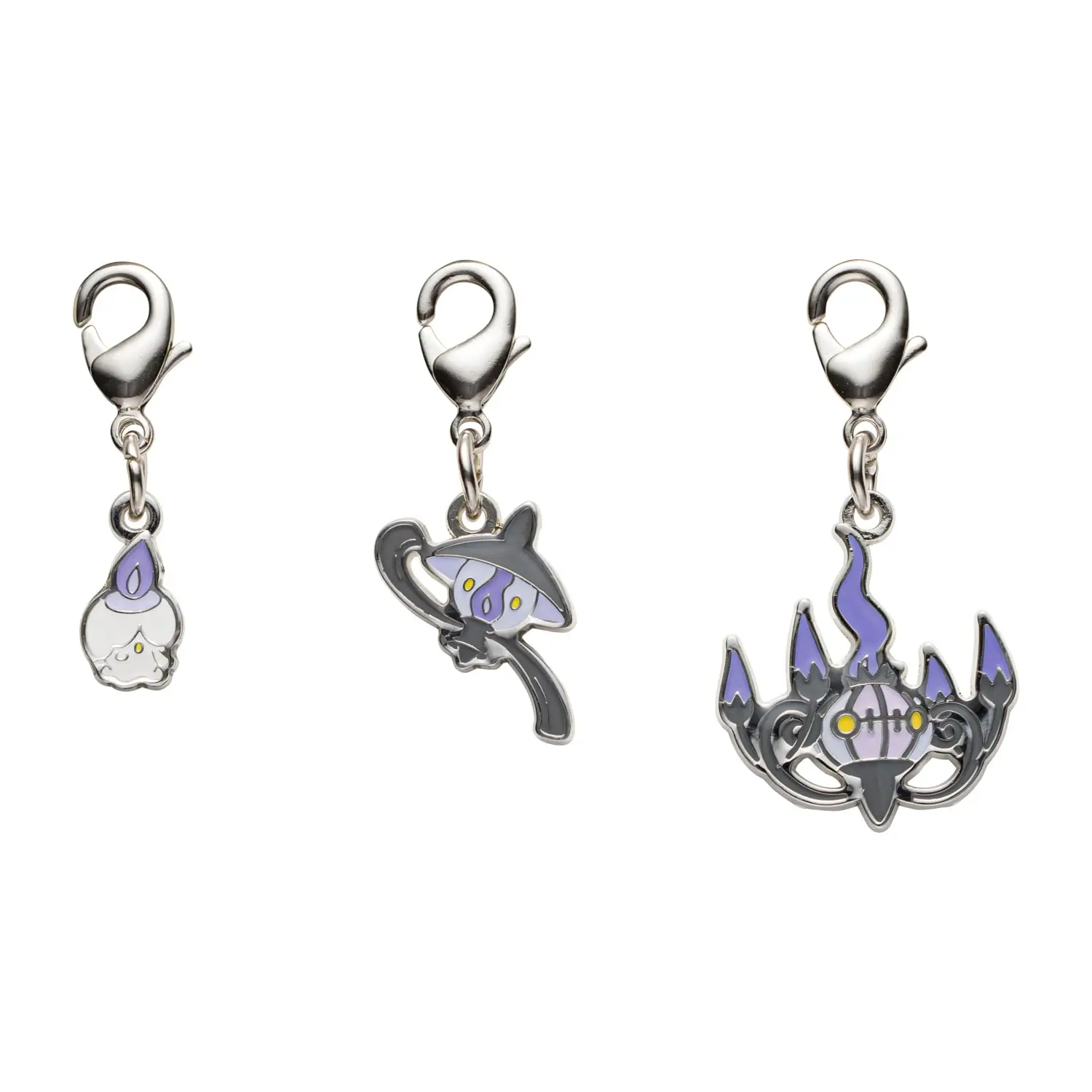 Litwick, Lampent, and Chandelure Metal Charm
