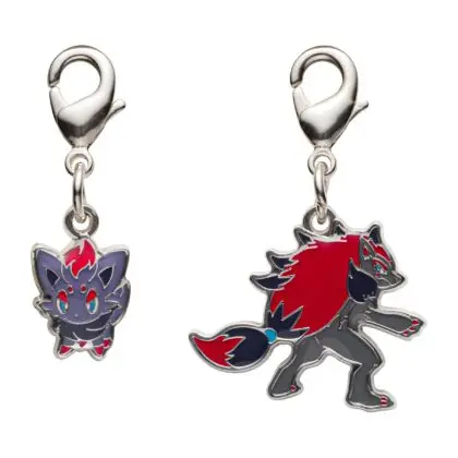 Zorua and Zoroark Metal Charm
