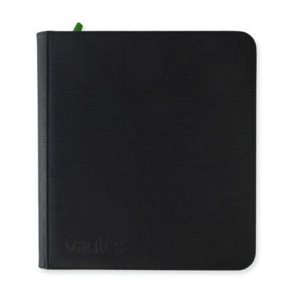Vault X: EXO-TEC 12-pocket Black Zip-Binder