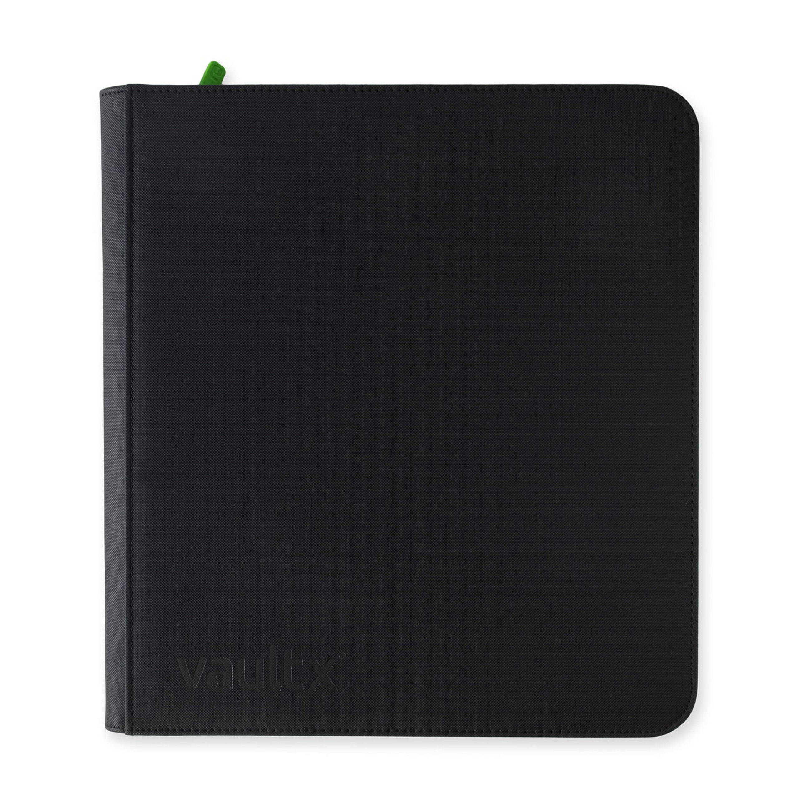 Vault X: EXO-TEC 12-pocket Black Zip-Binder