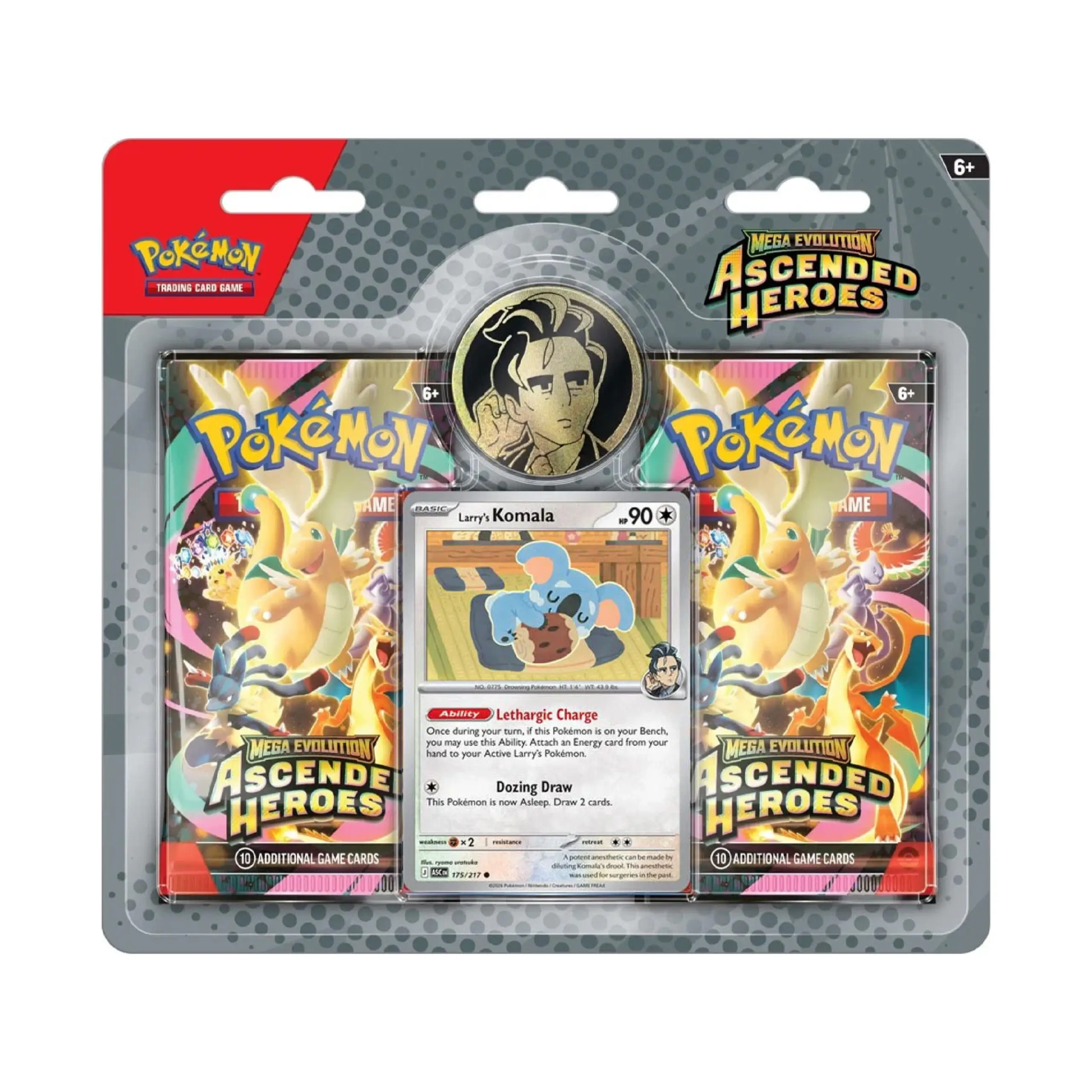 Ascended Heroes - Enhanced 2 Pack Blister Larry's Komala
