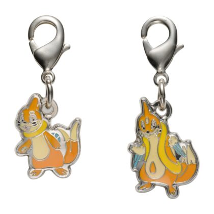 Buizel and Floatzel Metal Charm
