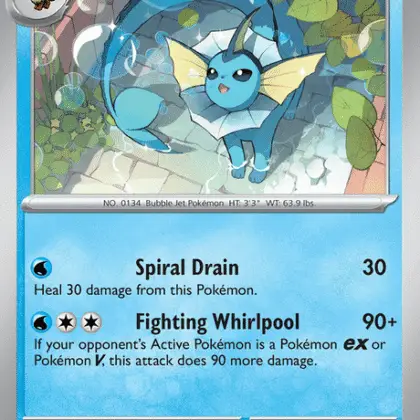 Vaporeon (SVP 168)