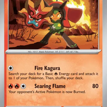 Hearthflame Mask Ogerpon (DRI 044)