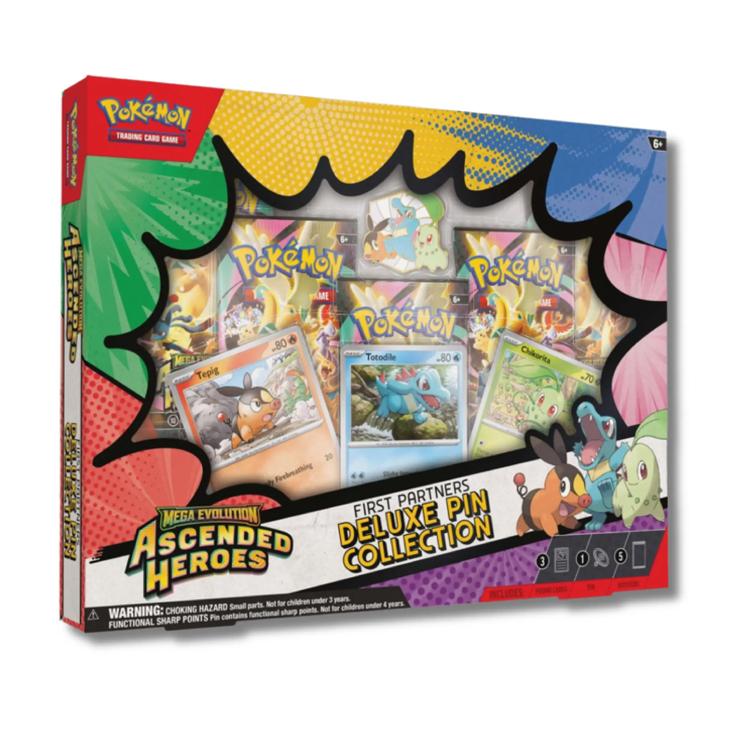 Ascended Heroes First Partners Deluxe Pin Collection