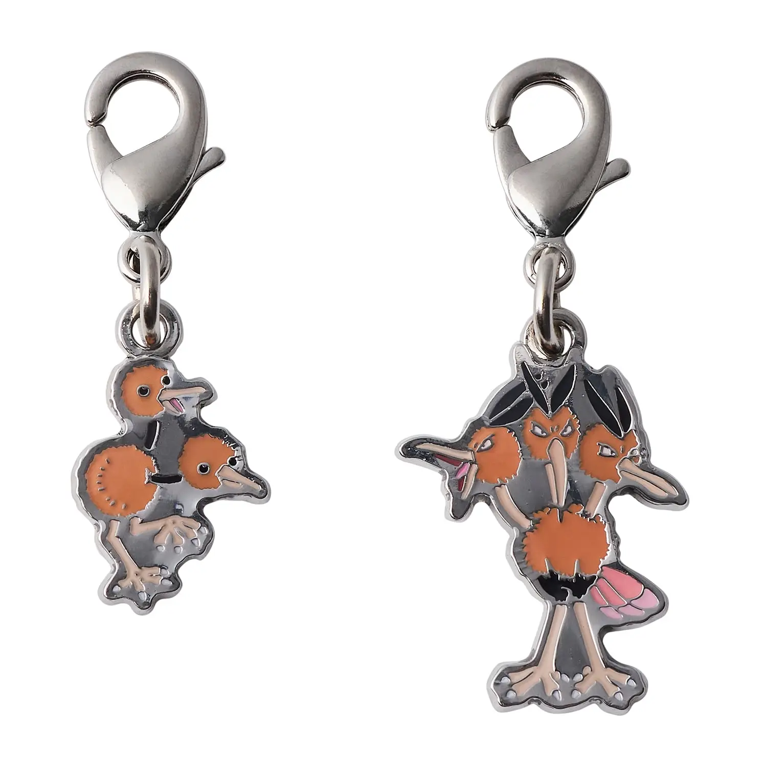 Doduo and Dodrio Metal Charm