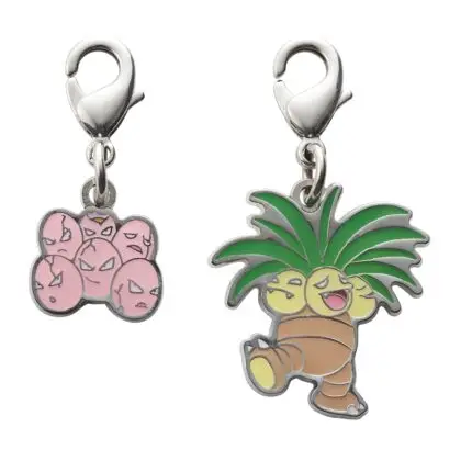 Exeggcute and Exeggutor Metal Charm