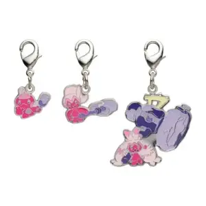 Tinkatink, Tinkatuff, and Tinkaton Metal Charm