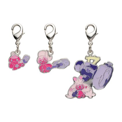 Tinkatink, Tinkatuff, and Tinkaton Metal Charm