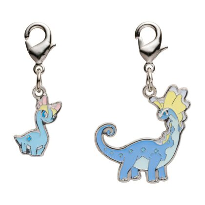 Amaura and Aurorus Metal Charm