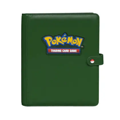 Premium Green 4-Pocket Snap Binder for Pokémon