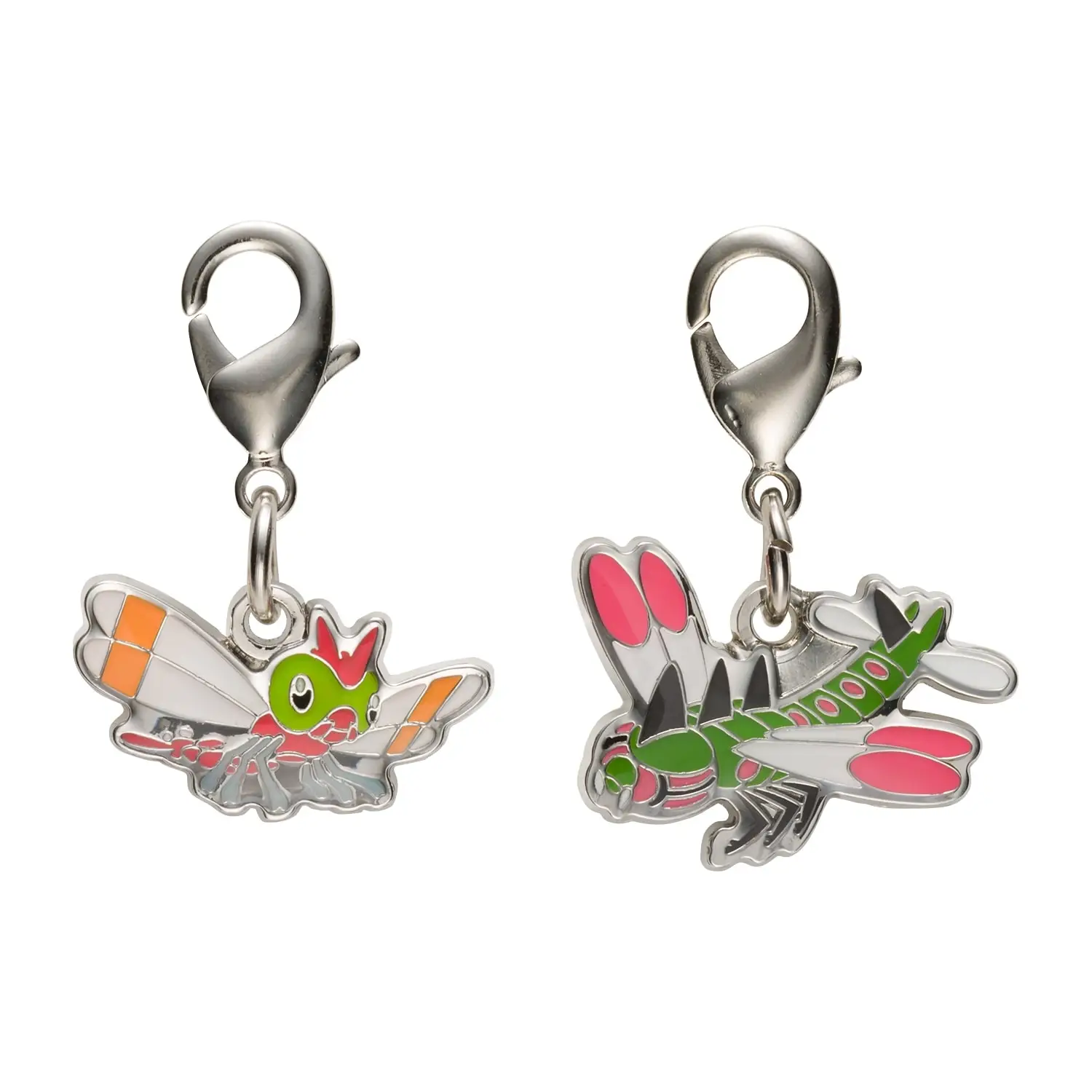 Yanma and Yanmega Metal Charm