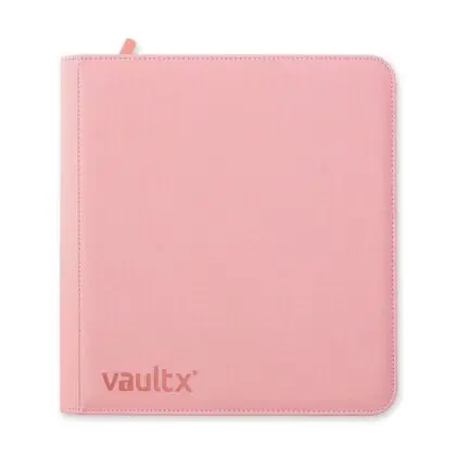 Vault X: EXO-TEC 12-pocket Just Pink Zip-Binder